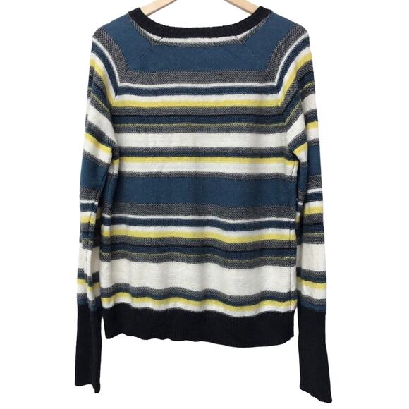 Halogen Sweater Mens XL Striped Long Sleeve - Picture 4 of 7